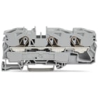 WAGO ELETTRONICA - Morsetto passante per 3 conduttori.16 mm².adatto per applicazioni Ex e II.grigio 2016-1301