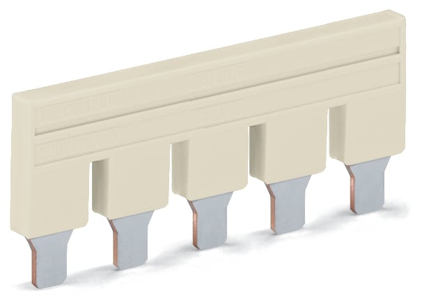 WAGO ELETTRONICA - Ponticello.5 poli.isolato.grigio chiaro