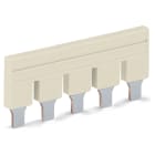 WAGO ELETTRONICA - Ponticello.5 poli.isolato.grigio chiaro