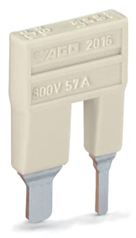 WAGO ELETTRONICA - Ponticello di riduzione.dalla serie 2016/2010 alla 2010/2006/2004/2002.dalla serie 2216/2210 alla 2210/2206/2204/2202.grigio chiaro