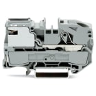 WAGO ELETTRONICA - Morsetto di sezionamento della distribuzione di potenza per 1 conduttore.16 mm².Push-in CAGE CLAMP®.grigio