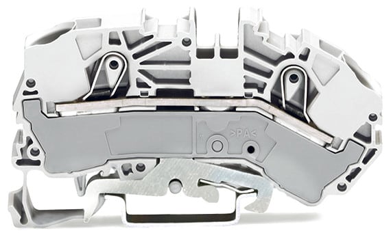 WAGO ELETTRONICA - Morsetto di alimentazione di ricambio.16 mm².Push-in CAGE CLAMP®.bianco