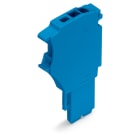 WAGO ELETTRONICA - Modulo iniziale per connettore femmina per 1 conduttore.Push-in CAGE CLAMP®.1,5 mm².blu