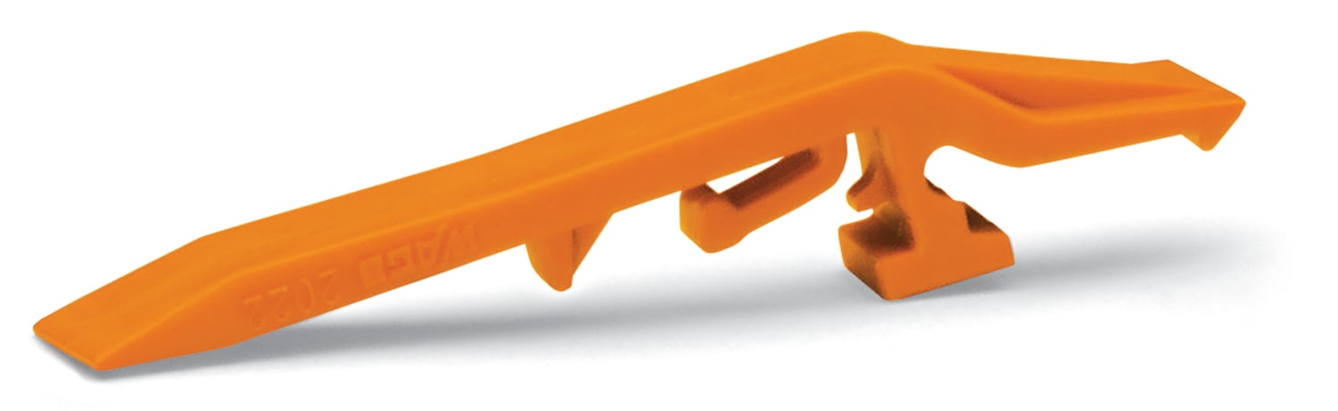 WAGO ELETTRONICA - Leva di bloccaggio.arancione