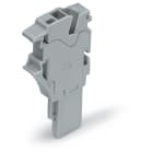 WAGO ELETTRONICA - Modulo iniziale per connettore femmina per 1 conduttore.Push-in CAGE CLAMP®.4 mm².grigio