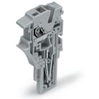 WAGO ELETTRONICA - Modulo centrale per connettore femmina per 1 conduttore.Push-in CAGE CLAMP®.4 mm².grigio