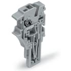 WAGO ELETTRONICA - Modulo terminale per connettore femmina per 1 conduttore.Push-in CAGE CLAMP®.4 mm².grigio