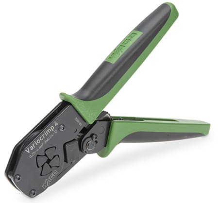 WAGO ELETTRONICA - Pinza di crimpatura Variocrimp 4.per boccole isolate e non isolate.Campo crimpatura: da 0,25 a 4,0 mm²