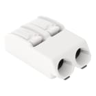 WAGO ELETTRONICA - Morsetto per circuito stampato tipo SMD.pulsante.0,75 mm².bianco