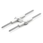 WAGO ELETTRONICA - Collegamento scheda-scheda.Passo pin 8 mm.2 poli.bianco
