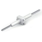 WAGO ELETTRONICA - Collegamento scheda-scheda.Passo pin 6 mm.1 polo.bianco