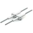 WAGO ELETTRONICA - Collegamento scheda-scheda.Passo pin 6 mm.2 poli.bianco
