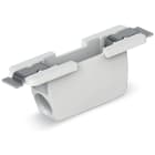 WAGO ELETTRONICA - Morsetto per circuito stampato SMD passante-scheda.0,75 mm².Passo pin 6,5 mm.bianco