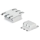 WAGO ELETTRONICA - Morsetto per circuito stampato SMD passante-scheda.0,75 mm².Passo pin 6,5 mm.bianco