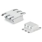WAGO ELETTRONICA - Morsetto per circuito stampato SMD passante-scheda.0,75 mm².Passo pin 6,5 mm.bianco