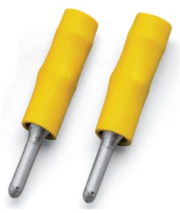WAGO ELETTRONICA - Presa di test.isolato.Ø 2,3 mm.giallo
