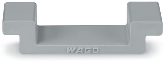 WAGO ELETTRONICA - Para spigoli.per guida DIN 35 (altezza 7,5 mm).grigio 209-109