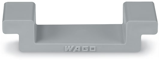 WAGO ELETTRONICA - Para spigoli.per guida DIN 35 (altezza 7,5 mm).grigio