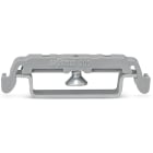 WAGO ELETTRONICA - Piede di montaggio con vite.avvitabile su morsetti con flange di fissaggio.larghezza 6,4 mm.grigio