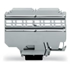 WAGO ELETTRONICA - Adattatore multi installazione.per connettori maschio e femmina.larghezza 25 mm.grigio