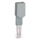 WAGO ELETTRONICA - Adattatore spina di prova.larghezza 8,3 mm.per spina di prova di Ø 4 mm.grigio