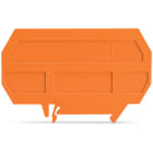 WAGO ELETTRONICA - Separatore per applicazioni Ex e/Ex i.spessore 3 mm.larghezza 90 mm.arancione