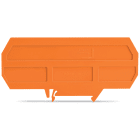 WAGO ELETTRONICA - Separatore per applicazioni Ex e/Ex i.spessore 3 mm.larghezza 120 mm.arancione