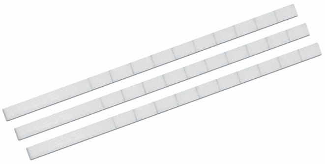 WAGO ELETTRONICA - Targhette per etichette.non estensibile.vuoto.bianco