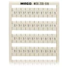 WAGO ELETTRONICA - Scheda di marcatura WSB.come scheda.MARCATO.bianco