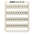 WAGO ELETTRONICA - Scheda di marcatura WSB.come scheda.MARCATO.bianco