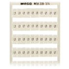 WAGO ELETTRONICA - Scheda di marcatura WSB.come scheda.MARCATO.bianco
