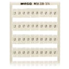 WAGO ELETTRONICA - Scheda di marcatura WSB.come scheda.MARCATO.bianco