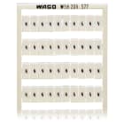 WAGO ELETTRONICA - Scheda di marcatura WSB.come scheda.MARCATO.bianco
