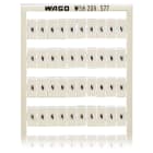WAGO ELETTRONICA - Scheda di marcatura WSB.come scheda.MARCATO.bianco