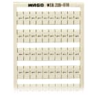 WAGO ELETTRONICA - Scheda di marcatura WSB.come scheda.MARCATO.bianco 209-618