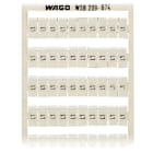 WAGO ELETTRONICA - Scheda di marcatura WSB.come scheda.MARCATO.bianco
