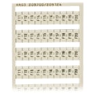 WAGO ELETTRONICA - Scheda di marcatura WSB.come scheda.MARCATO.bianco 209-700/209-124