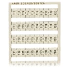 WAGO ELETTRONICA - Scheda di marcatura WSB.come scheda.MARCATO.bianco