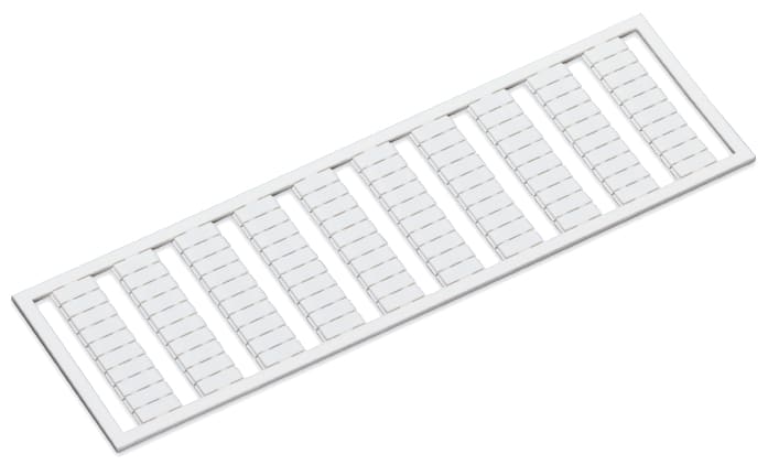 WAGO ELETTRONICA - Scheda di marcatura WSB.come scheda.non estensibile.bianco