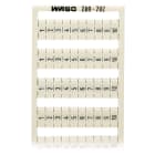 WAGO ELETTRONICA - Scheda di marcatura WSB.come scheda.MARCATO.bianco