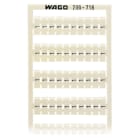 WAGO ELETTRONICA - Scheda di marcatura WSB.come scheda.MARCATO.bianco