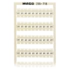 WAGO ELETTRONICA - Scheda di marcatura WSB.come scheda.MARCATO.bianco
