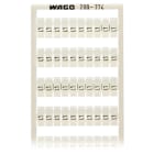 WAGO ELETTRONICA - Scheda di marcatura WSB.come scheda.MARCATO.bianco