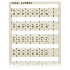 WAGO ELETTRONICA - Scheda di marcatura WSB.come scheda.MARCATO.bianco