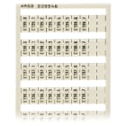 WAGO ELETTRONICA - Scheda di marcatura WSB.come scheda.MARCATO.bianco