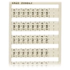 WAGO ELETTRONICA - Scheda di marcatura WSB.come scheda.MARCATO.bianco