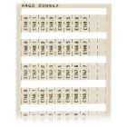 WAGO ELETTRONICA - Scheda di marcatura WSB.come scheda.MARCATO.bianco