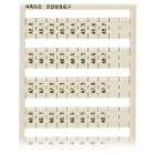 WAGO ELETTRONICA - Scheda di marcatura WSB.come scheda.MARCATO.bianco