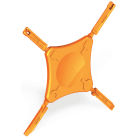 WAGO ELETTRONICA - Porta elementi di codifica.adatto per passo di 3,5 mm.arancione 2091-1610