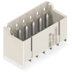 WAGO ELETTRONICA - Connettore maschio THT.Pin a saldare Ø 1,4 mm.dritto.grigio chiaro